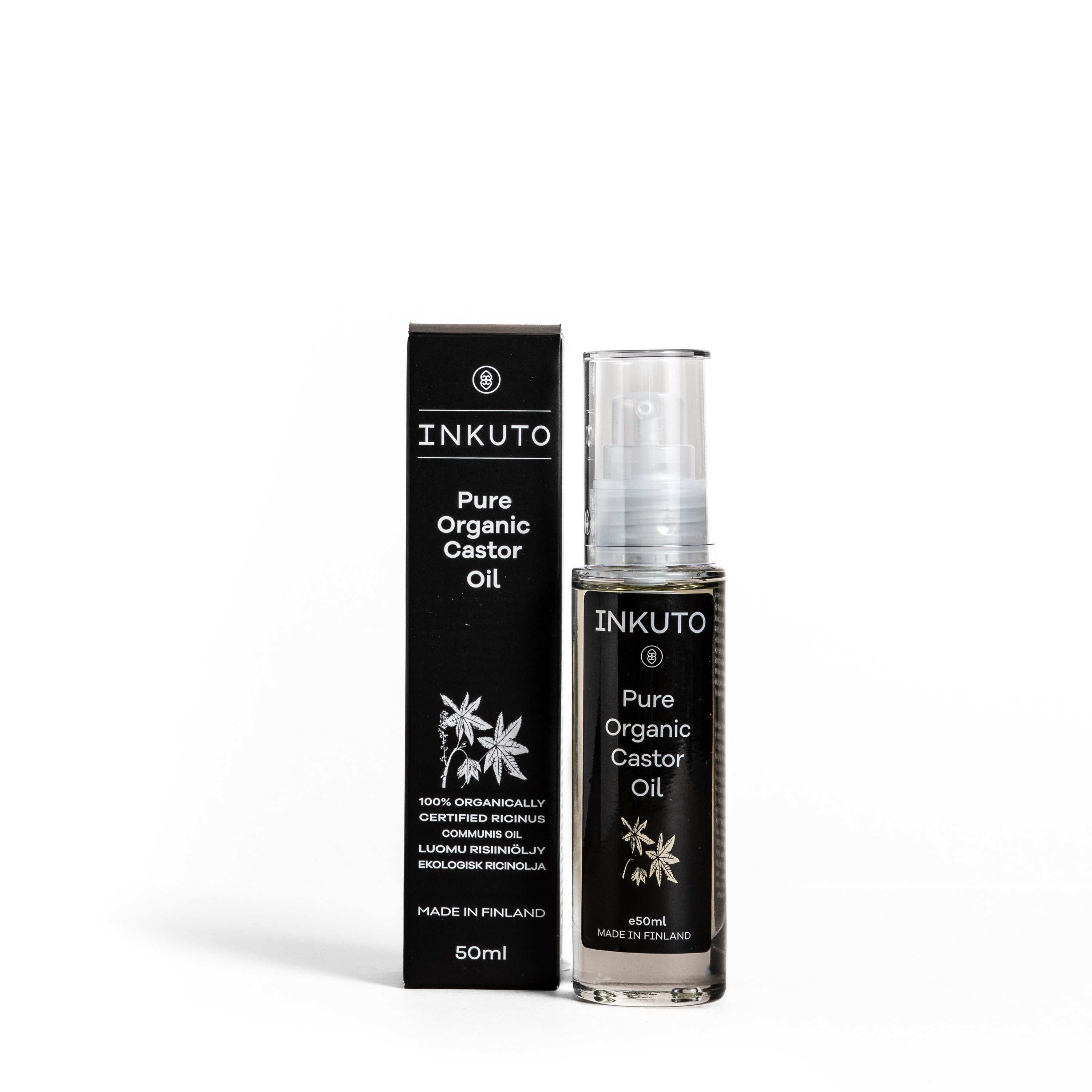 Pure Organic Castor Oil - Risiiniöljy, 50ml