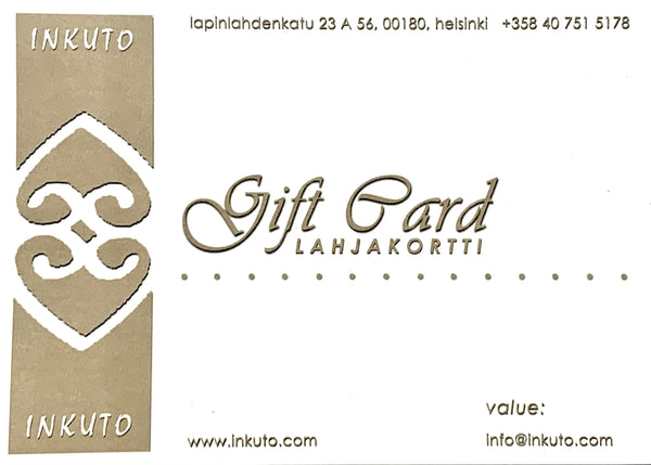 Inkuto Gift Card