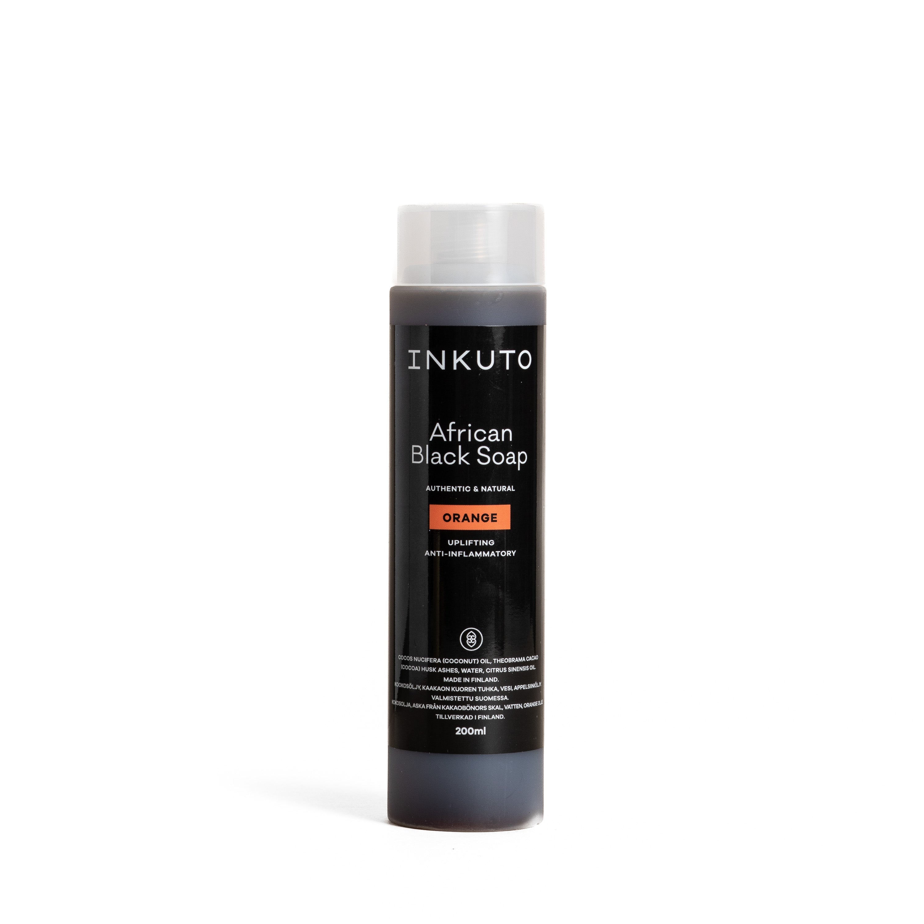 Afrikan Black Soap, Orange - Afrikkalainen musta saippua, appelsiini