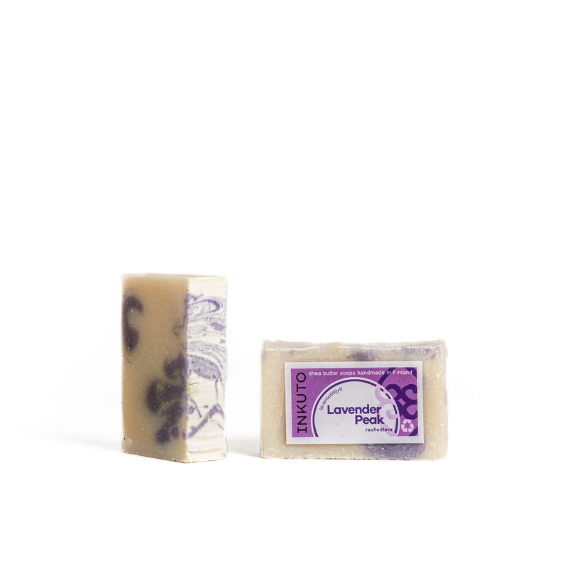 Lavender Peak Cold Process Shea Butter Soap, 100g