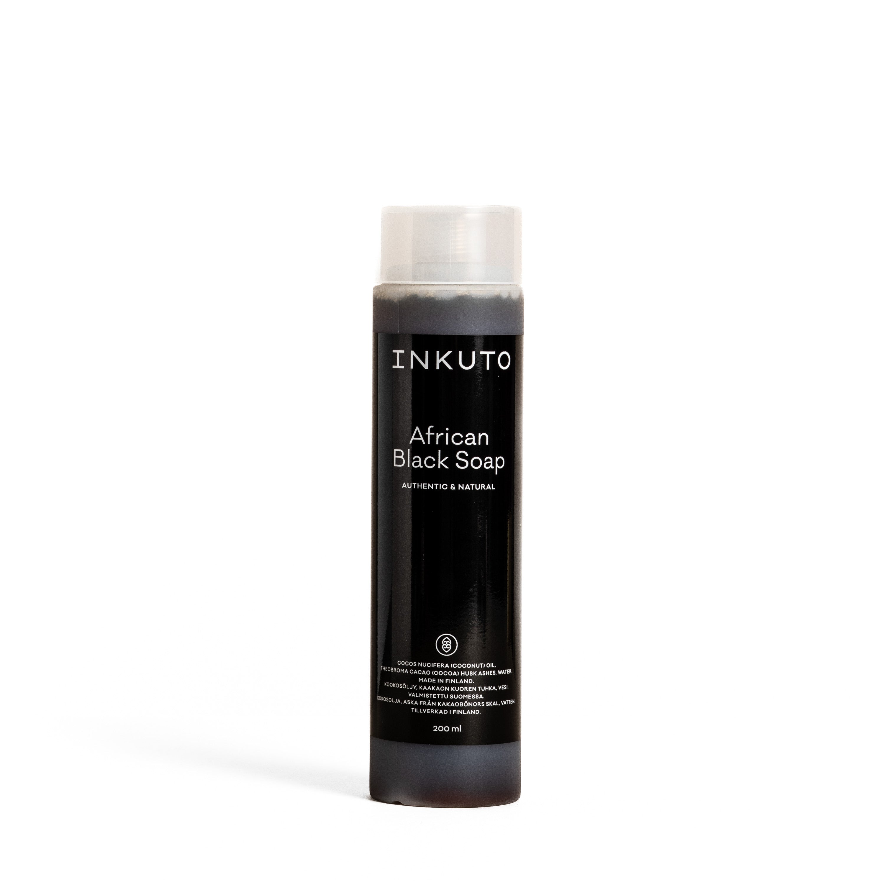 Afrikkalainen Musta Saippua, Neste, Luonnollinen, 200ml